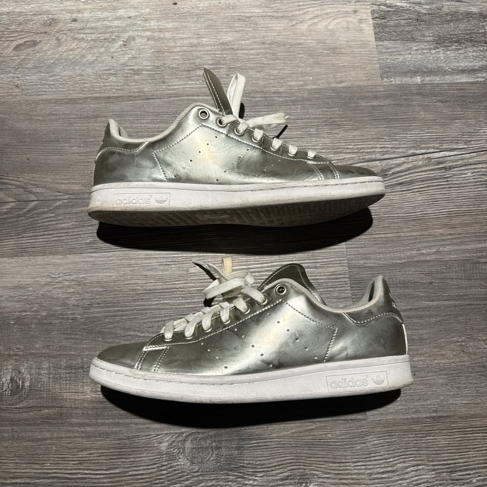 Adidas Stan Smith Silver Metallic Sneakers